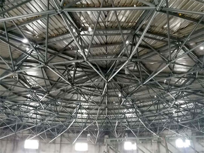 仙桃洗煤厂蓄水池网架